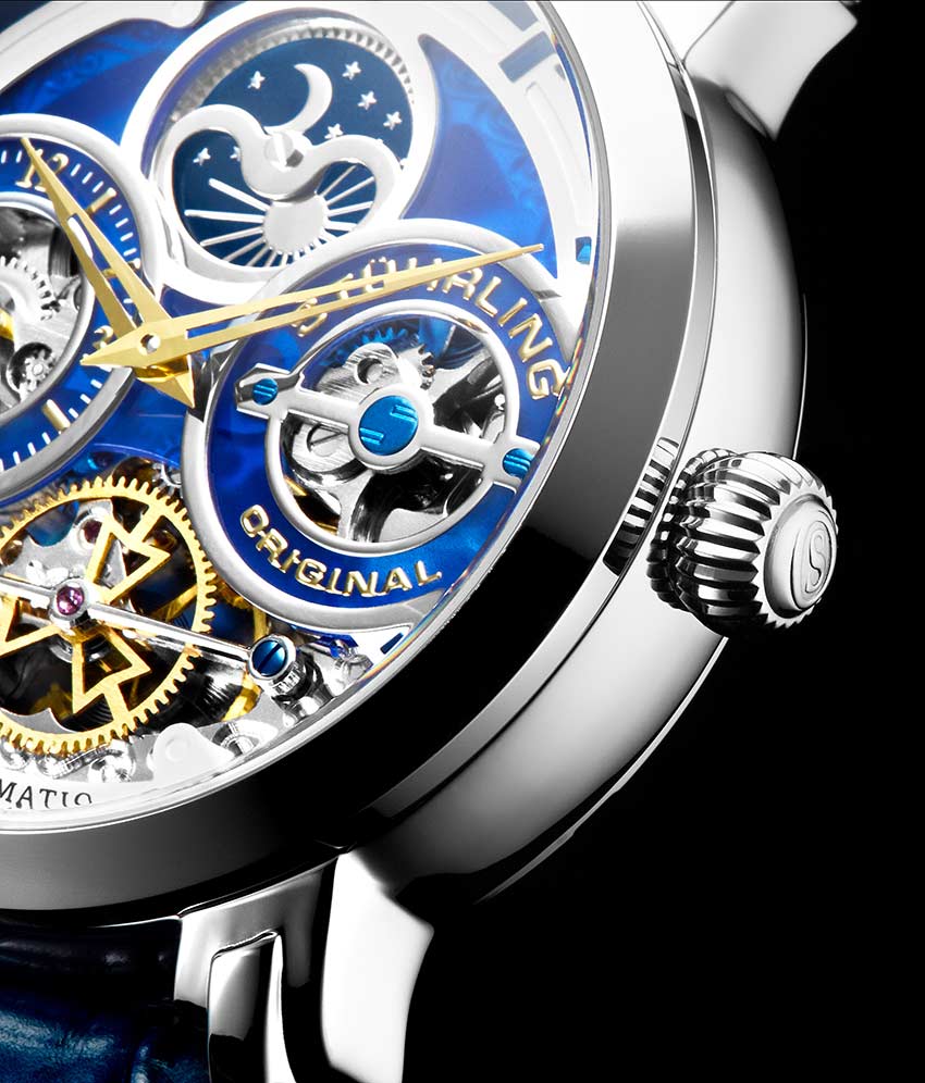 Blue Dial / Silver Case / Blue Band