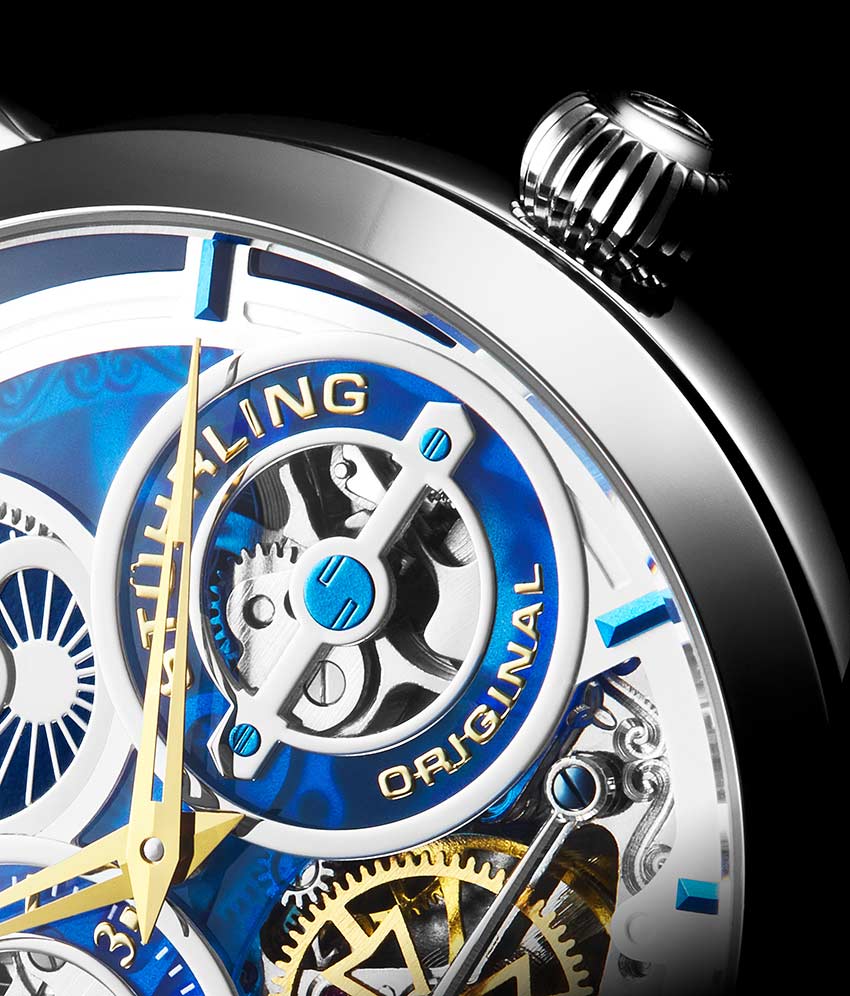 Blue Dial / Silver Case / Blue Band