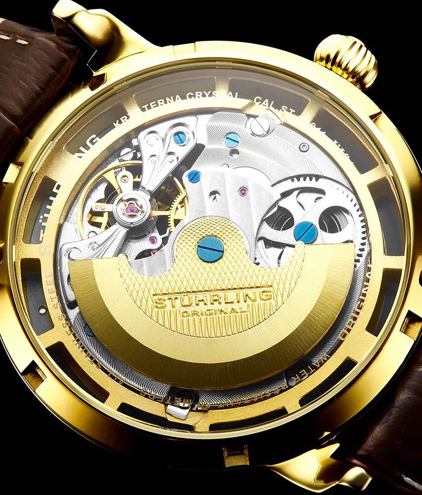 Gold Dial / Gold Case / Brown Band