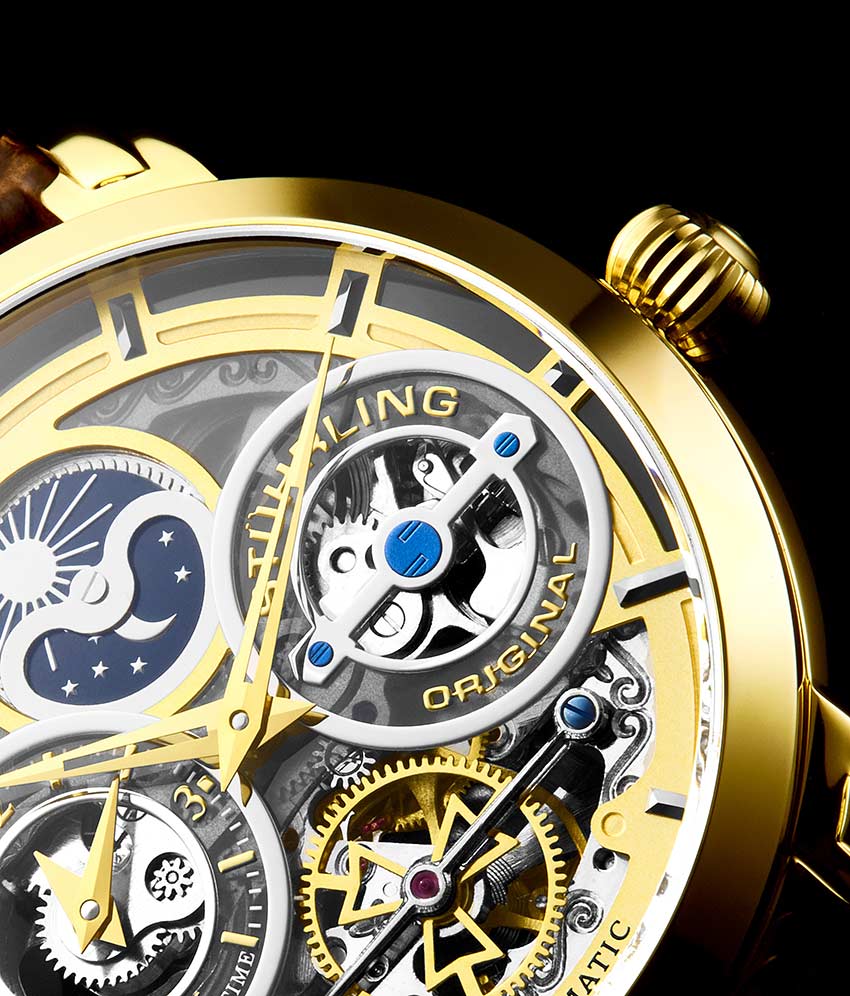 Gold Dial / Gold Case / Brown Band