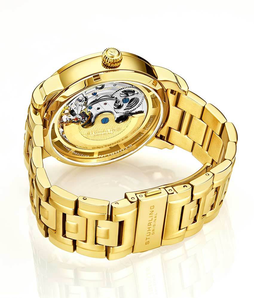 Stunning Gold Combo Skeletons Duo with Signature Pen and Stud Earring