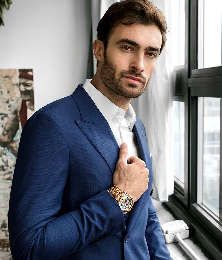 Luciano 371B.04, Audrey 3945.1 with Signature Pen and Stud Earring