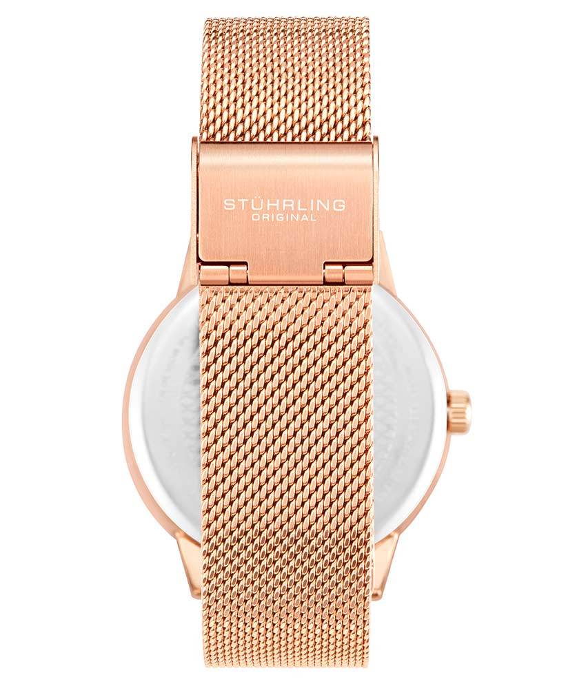 White Dial / Rose Case / Rose Band