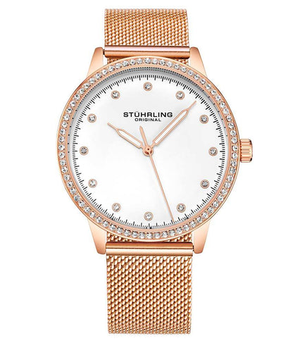 White Dial / Rose Case / Rose Band