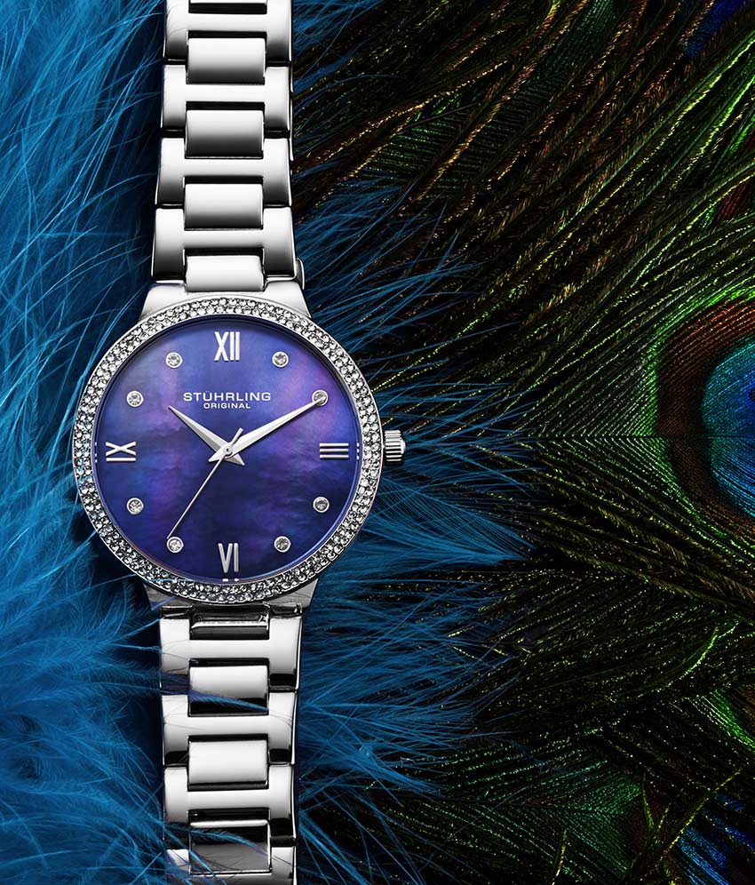 Blue Dial / Silver Case / Silver Band