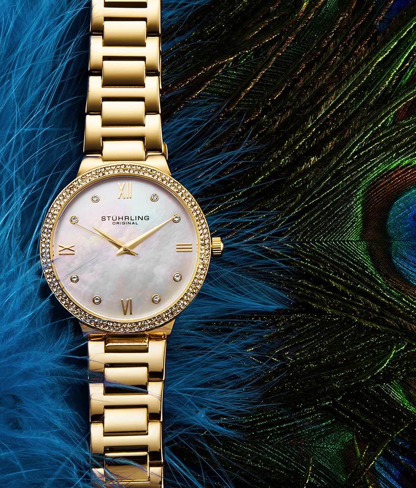 Silver Dial / Gold Case / Gold Band