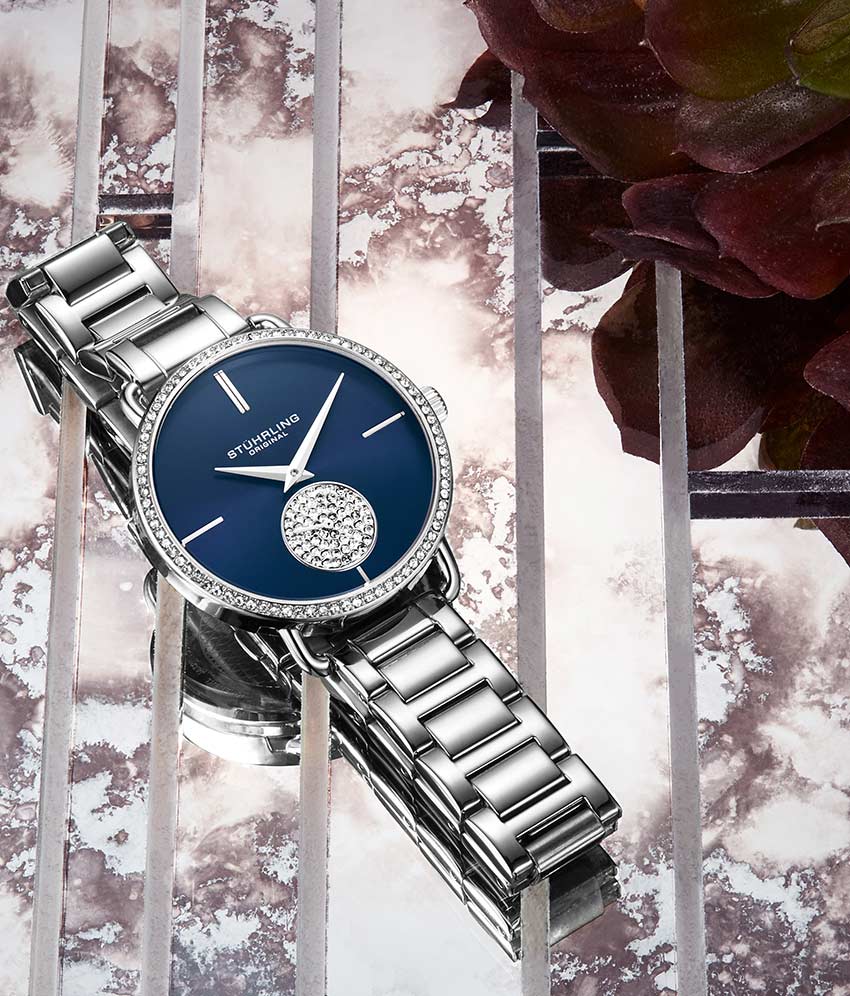 Blue Dial / Silver Case / Silver Band