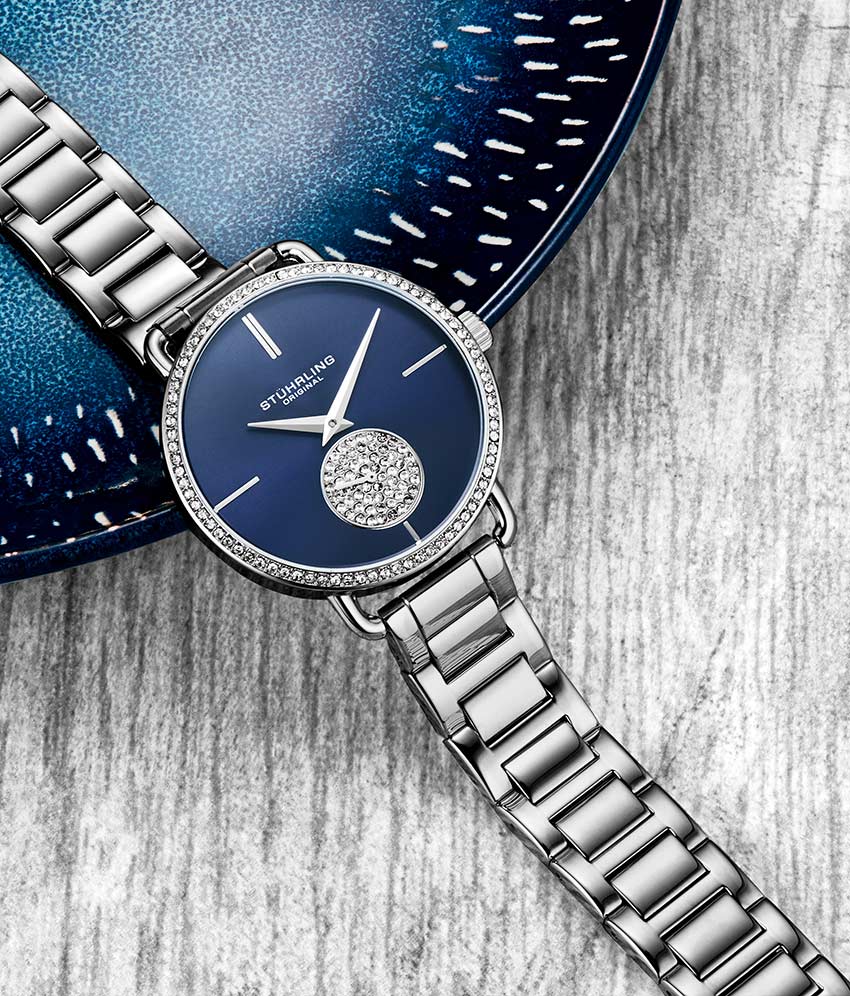 Blue Dial / Silver Case / Silver Band