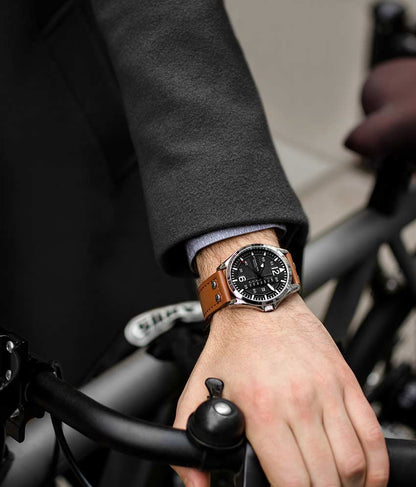 Aeronaut 44mm Aviator, Cabaletta Quartz 42mm, and Fqbi Watches Signature Pen