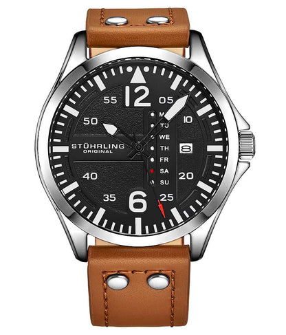 Aeronaut 44mm Aviator, Cabaletta Quartz 42mm, and Fqbi Watches Signature Pen