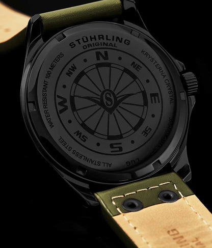 Aeronaut 44mm Aviator, Volda 45mm Aviator, and Fqbi Watches Signature Pen