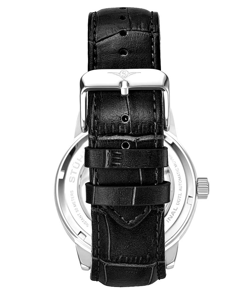 Silver Dial / Silver Case / Black Band