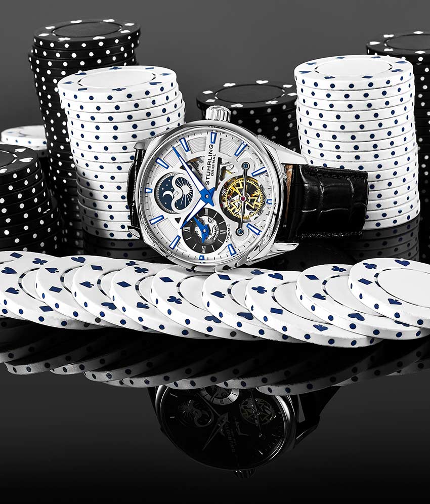 Silver Dial / Silver Case / Black Band