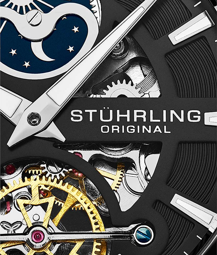 Black Dial / Silver Case / Black Band