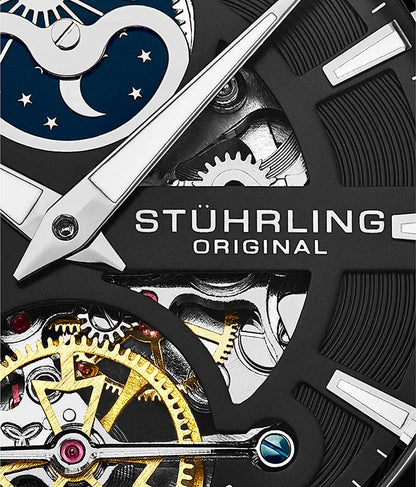 Black Dial / Silver Case / Black Band