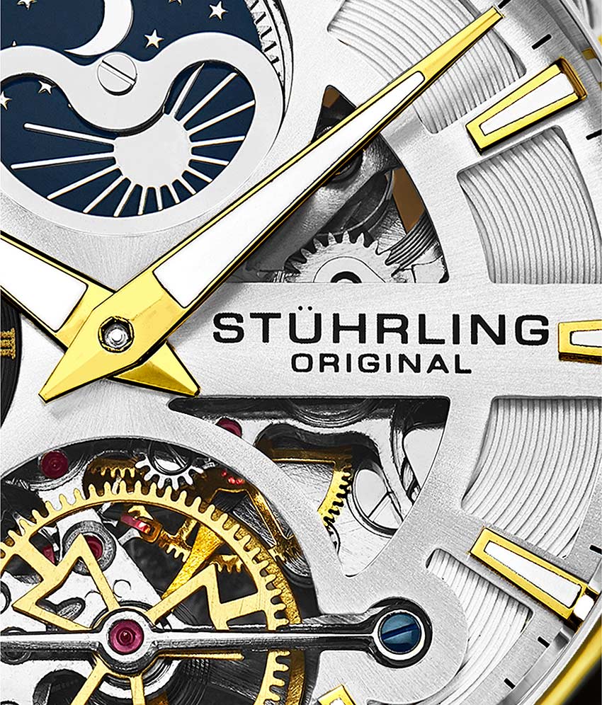 Silver Dial / Gold Case / Brown Band