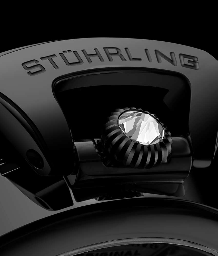 Silver Dial / Black Case / Black Band