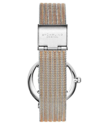 Silver Dial / Rose Case / Rose Band