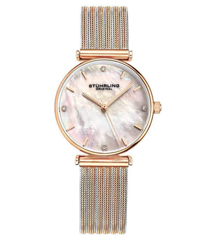 Silver Dial / Rose Case / Rose Band