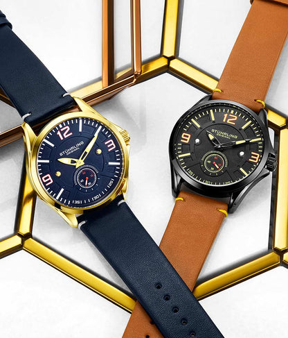 Blue Dial / Gold Case / Blue Band