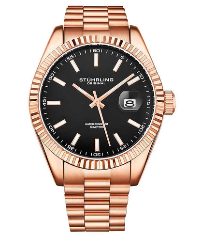 Black Dial / Rose Case / Rose Band