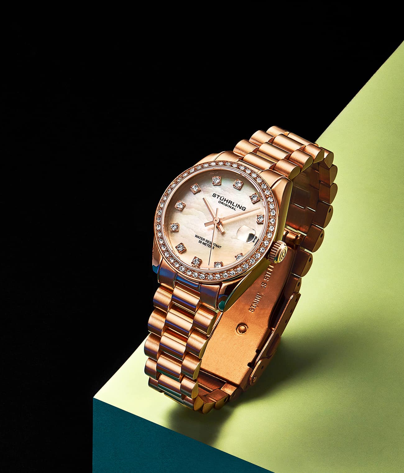 Silver Dial / Rose Case / Rose Band