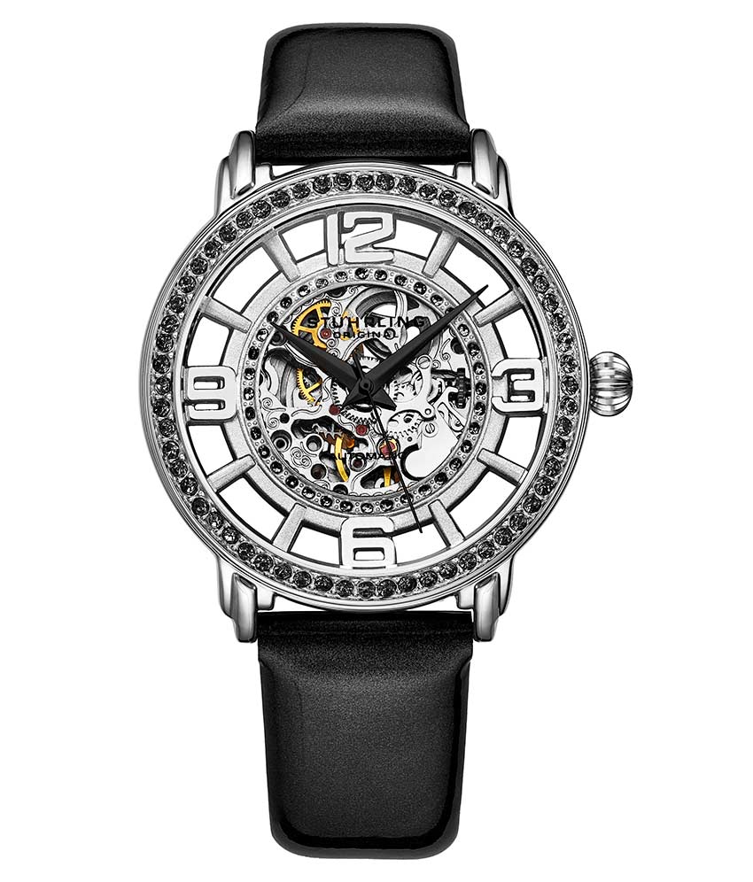 Silver Dial / Silver Case / Black Band