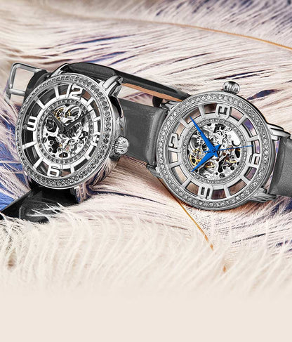 Silver Dial / Silver Case / Black Band