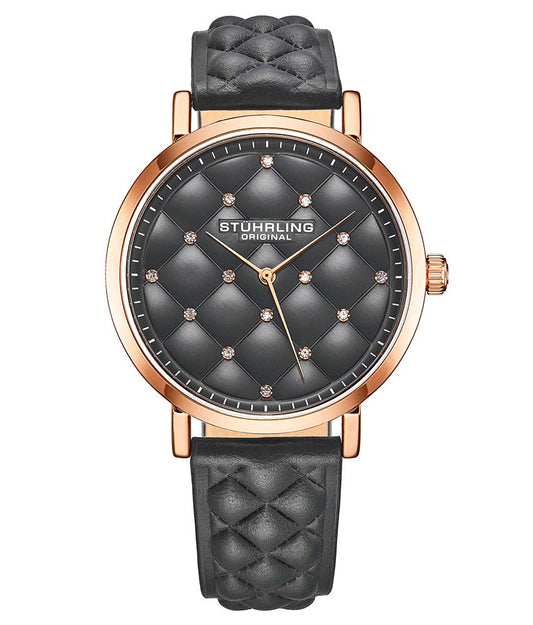 Gun Metal Grey Dial / Rose Case / Gun Metal Grey Band