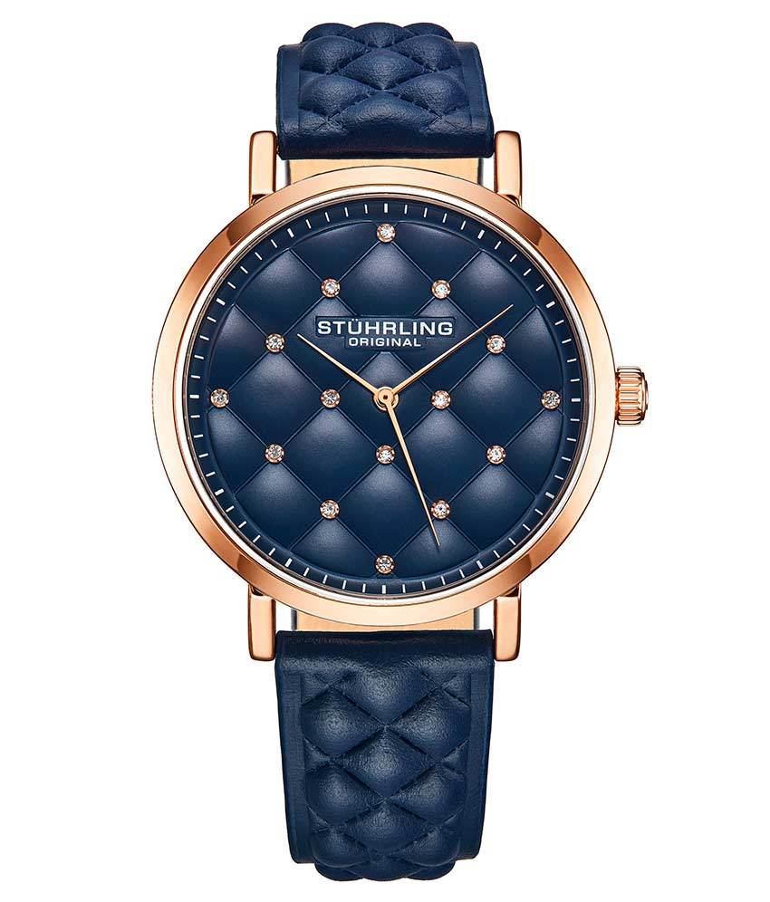 Blue Dial / Rose Case / Blue Band