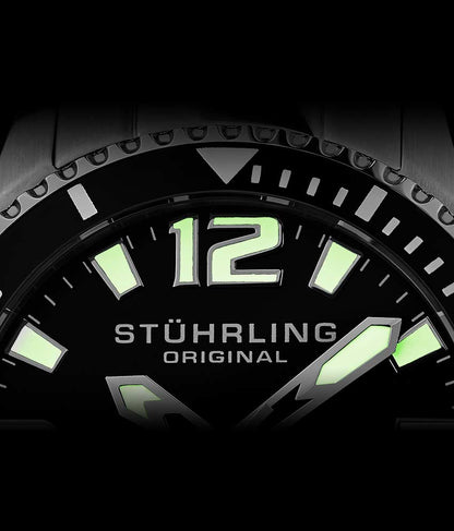 Black Dial / Silver Case / Silver Band