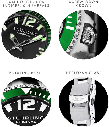 Black Dial / Silver Case / Silver Band 3