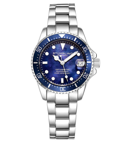 Blue Dial / Silver Case / Silver Band