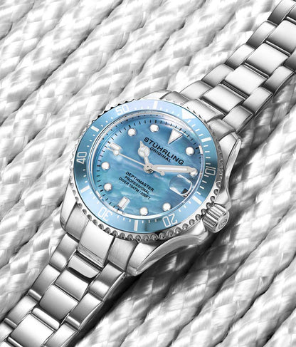 Light Blue Dial / Silver Case / Silver Band