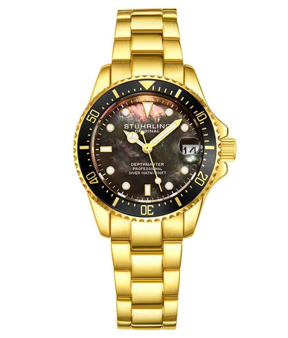 Black Dial / Gold Case / Gold Band