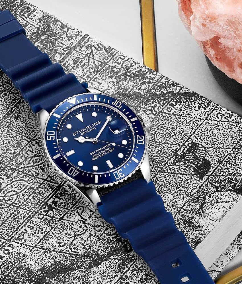 Blue Dial / Silver Case / Blue Band