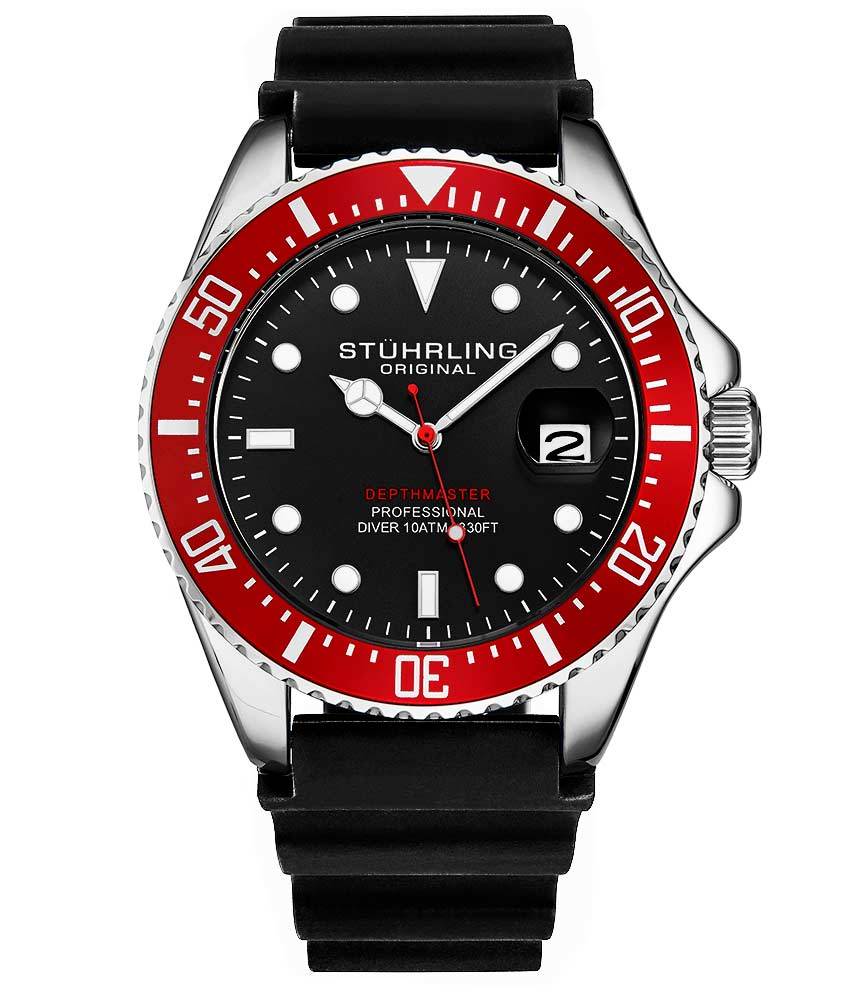 Black Dial / Silver Case / Black Band 2