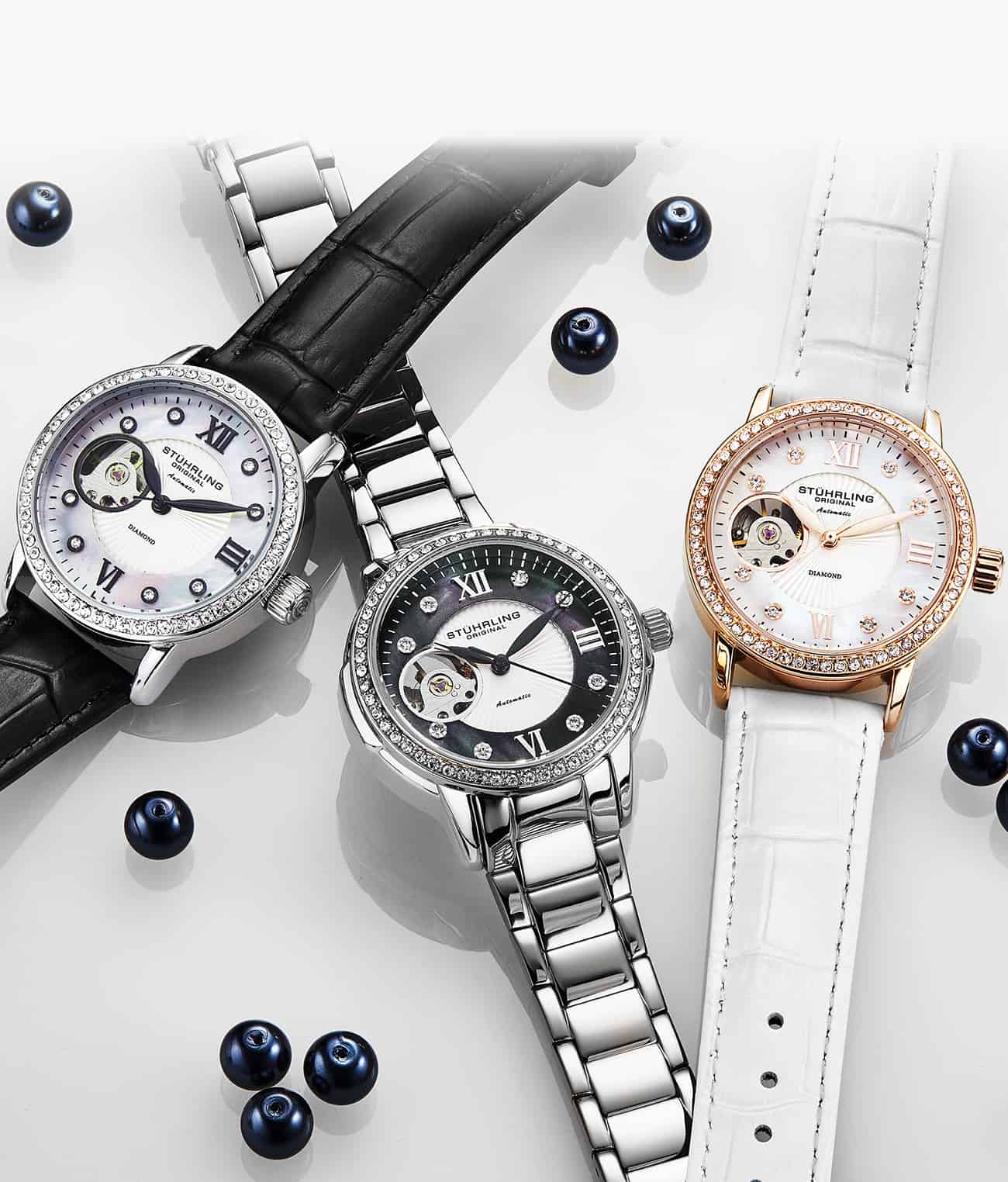 Green Dial / Silver Case / Silver Band