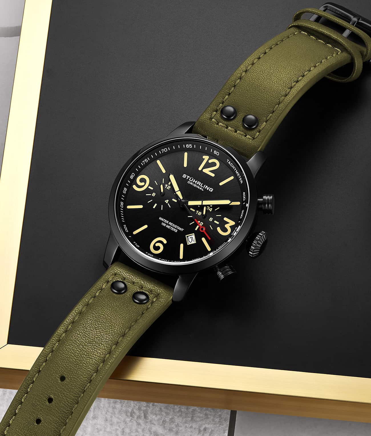 3956 Quartz 45mm Aviator