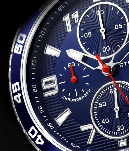 Blue Dial / Silver Case / Silver Band