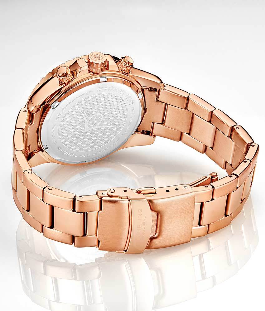 Black Dial / Rose Case / Rose Band