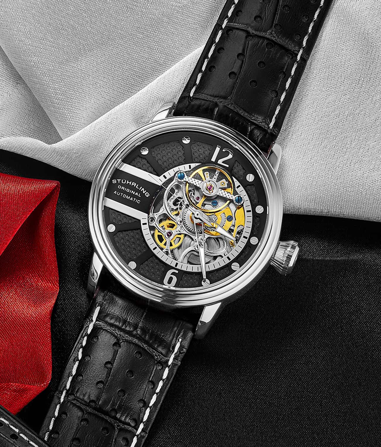 replacement Prospero 3971 Automatic 44mm Skeleton