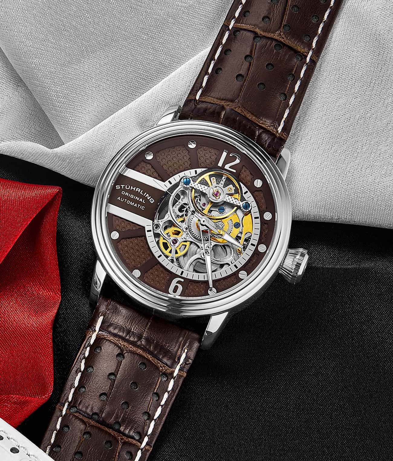 replacement Prospero 3971 Automatic 44mm Skeleton