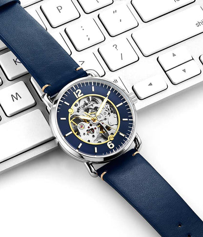 Blue Dial / Silver Case / Blue Band