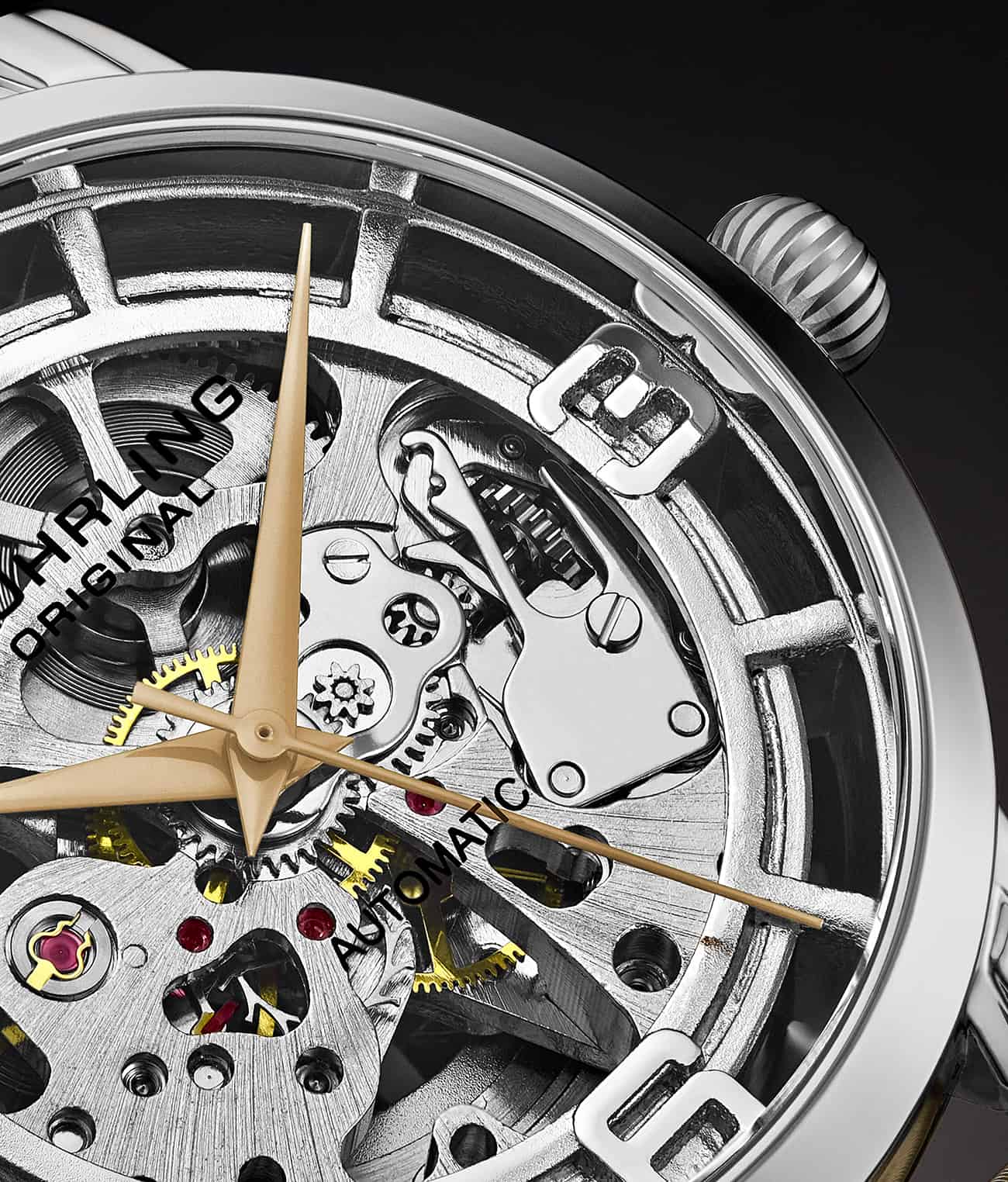 Silver Dial / Silver Case / Beige Band