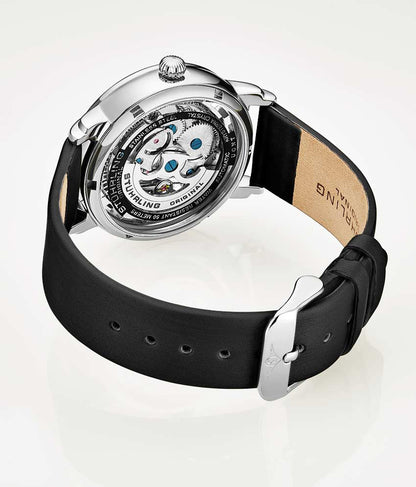 Silver Dial / Silver Case / Black Band