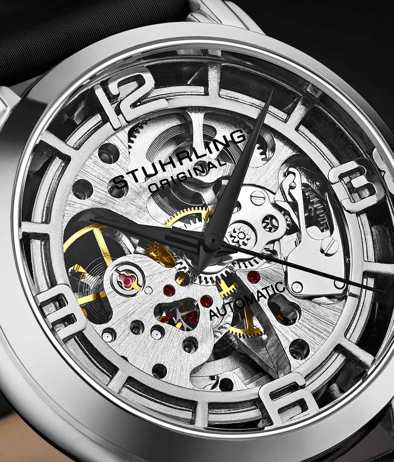 Silver Dial / Silver Case / Black Band