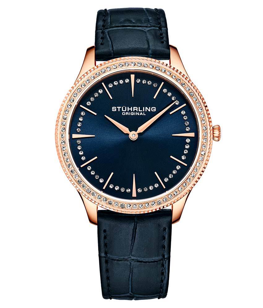 Blue Dial / Rose Case / Blue Band