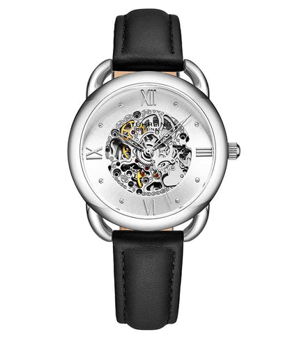 Silver Dial / Silver Case / Black Band