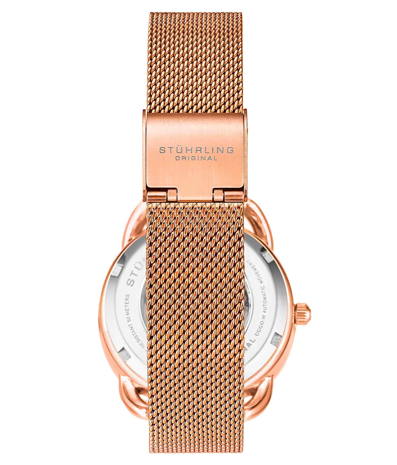 Blue Dial / Rose Case / Rose Band